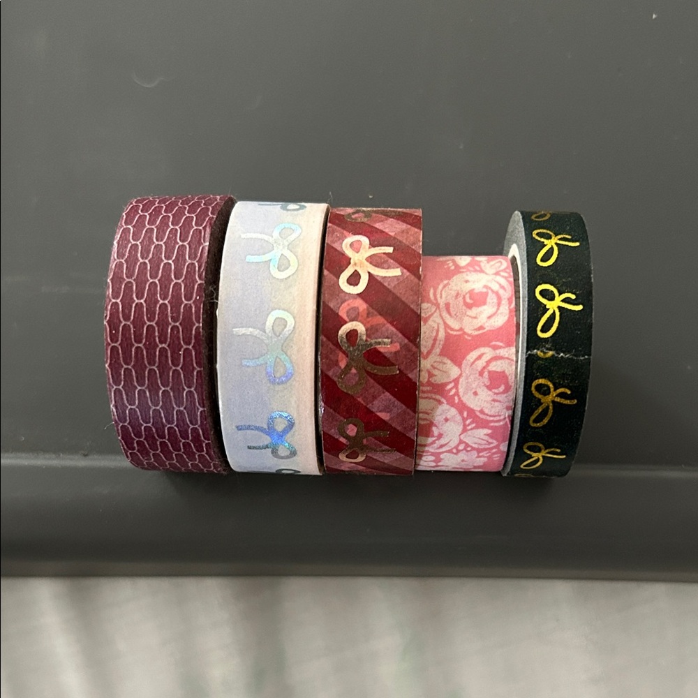 MT Multicolor Patterned Washi Tape Collection